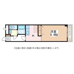 松本駅 徒歩5分 3階の物件間取画像